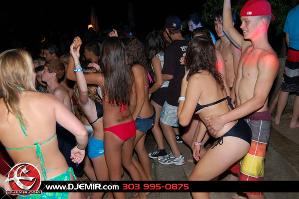 Epic Back to School Mansion Pool Party Parker Colorado at Pradera w DJ Emir