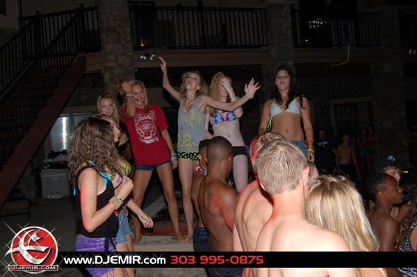 Epic Back to School Mansion Pool Party Parker Colorado at Pradera w DJ Emir