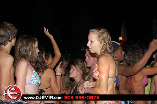 Epic Back to School Mansion Pool Party Parker Colorado at Pradera w DJ Emir