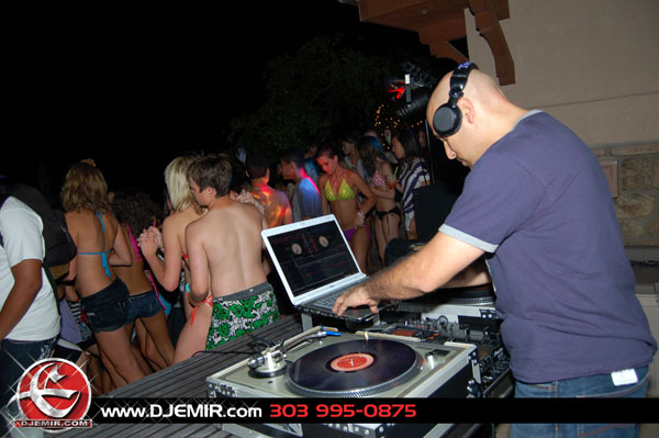 Epic Back to School Mansion Pool Party Parker Colorado at Pradera w DJ Emir