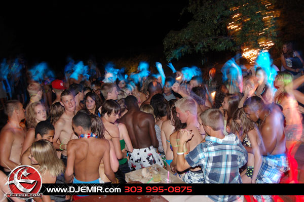 Epic Back to School Mansion Pool Party Parker Colorado at Pradera w DJ Emir