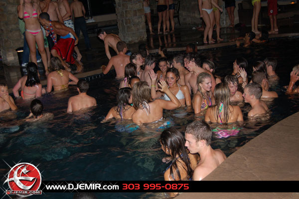 Epic Back to School Mansion Pool Party Parker Colorado at Pradera w DJ Emir