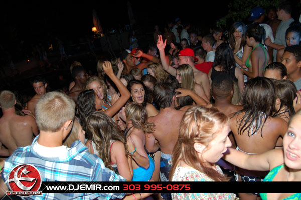 Epic Back to School Mansion Pool Party Parker Colorado at Pradera w DJ Emir