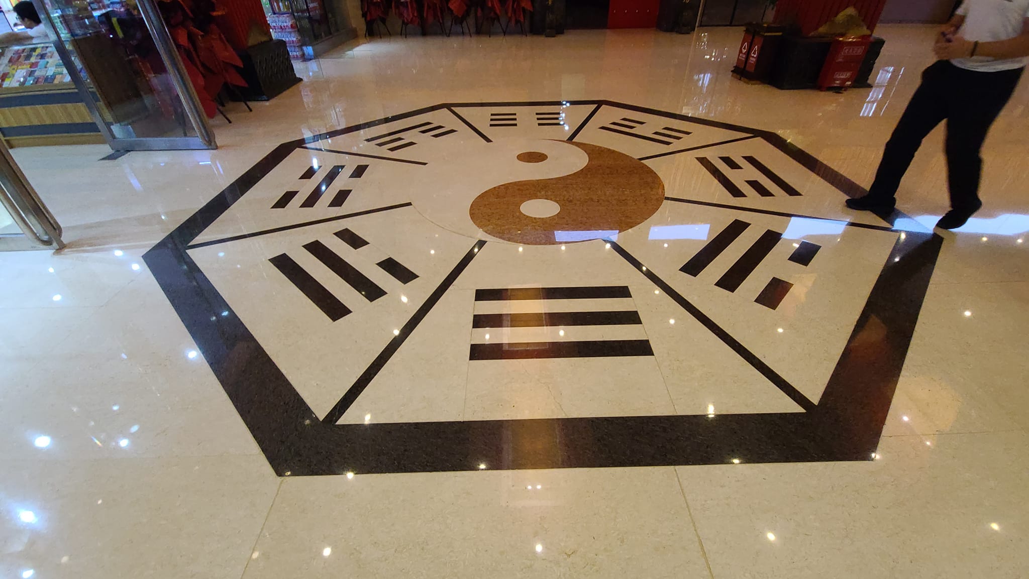 China Trip The amazing Lobby of the Shaolin themed Hotel we stayed at near Shaolin temple